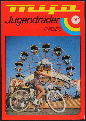 Mifa Jugendräder Werbeblatt 60er Jahre