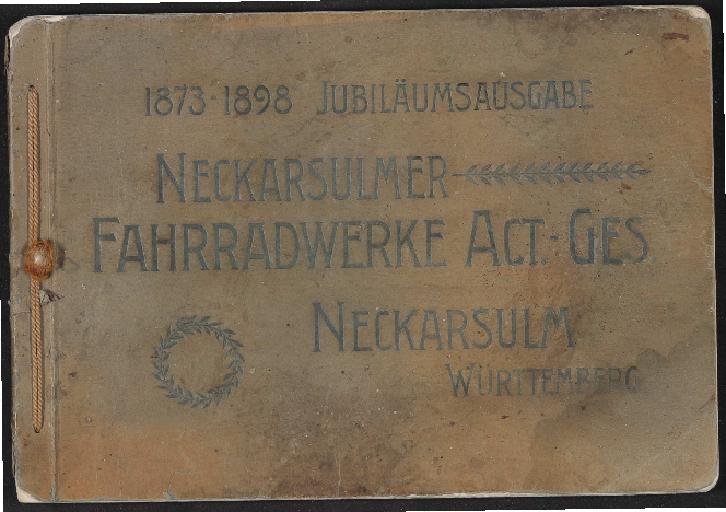NSU Katalog  1898
