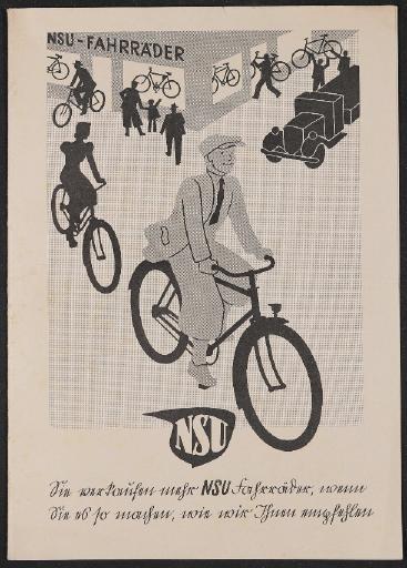 NSU Werbemappe für Händler 1939