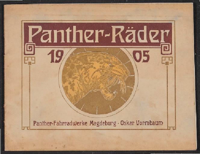 Panther Räder Katalog 1905