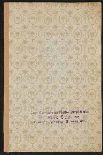 Presto-Werke A.G., Katalog 1912