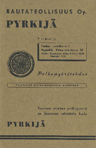 Pyrkijä Prospekt 1938