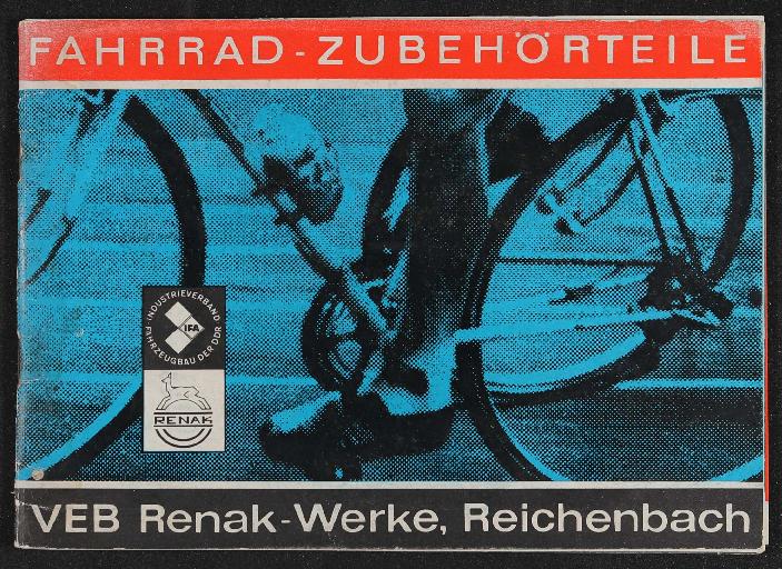 Renak Fahrrad-Zubehörteile Prospekt 1967