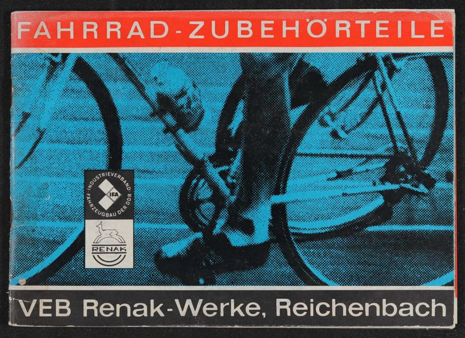 Renak Fahrrad-Zubehörteile Prospekt 1967