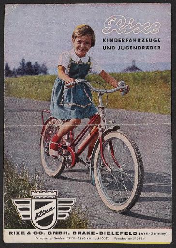 Rixe Kinderfahrzeuge und Jugendräder 1970er Jahre