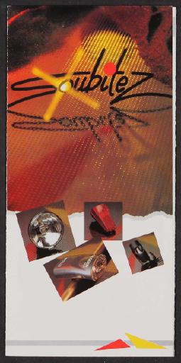 Soubitez, fahrradlicht, Faltblatt 1994
