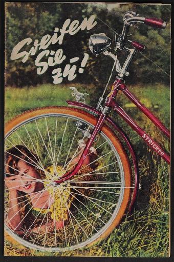 E.u.P. Stricker Fahrradfabrik Prospekt 1950er Jahre