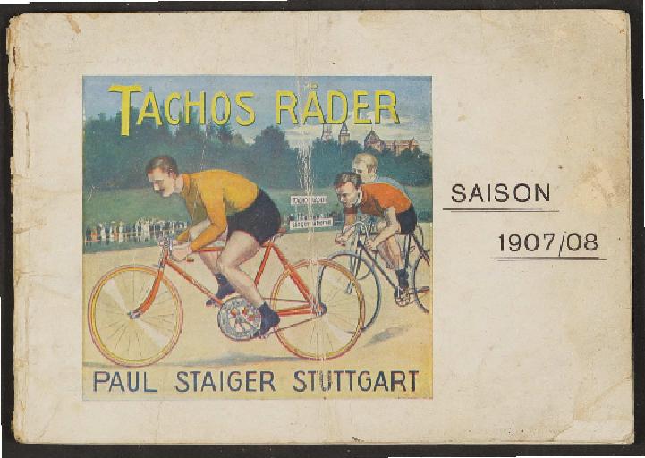Tachos Räder, Katalog, 1907
