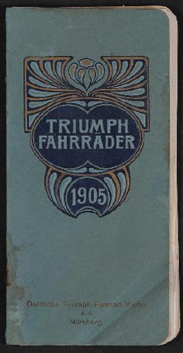 Triumph Fahrräder Katalog 1905