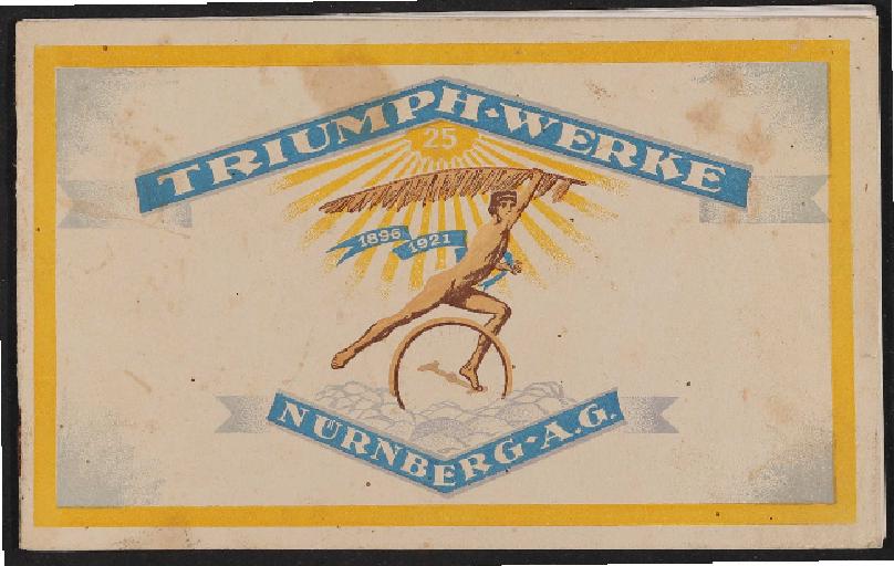Triumph Fahrräder Katalog 1921
