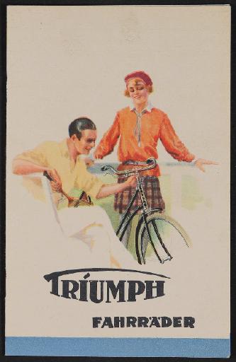 Triumph Fahrräder Katalog 1929