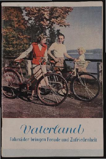Vaterland, Katalog, 1952