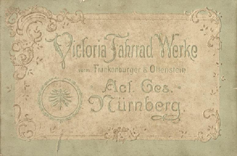 Victoria Katalog 1896