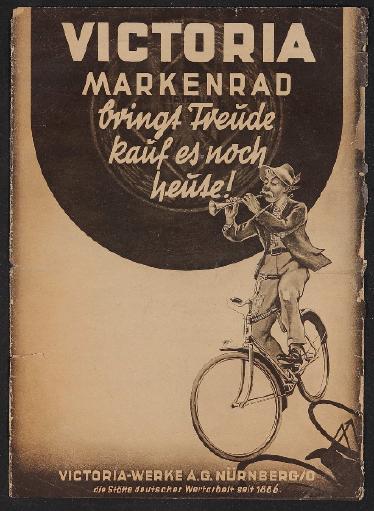 Victoria Markenrad Faltblatt 1940