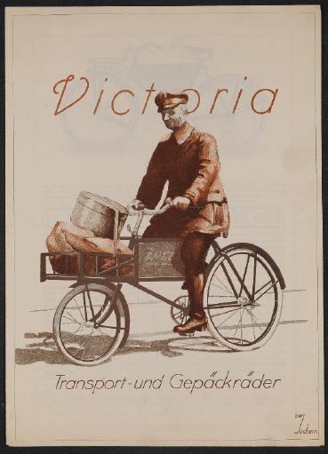 Victoria Transport- und Gepäckräder Prospekt 1924