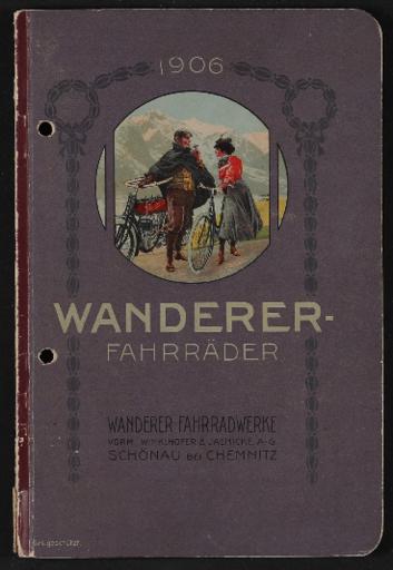 Wanderer Fahrräder Katalog 1906
