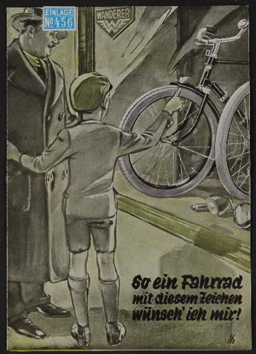 Wanderer Faltblatt 1932